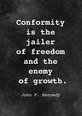 John F Kennedy Quote D015