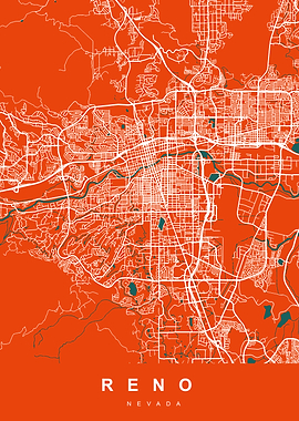 RENO Art Map Nevada