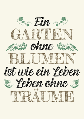 Perfekter Floristik Spruch