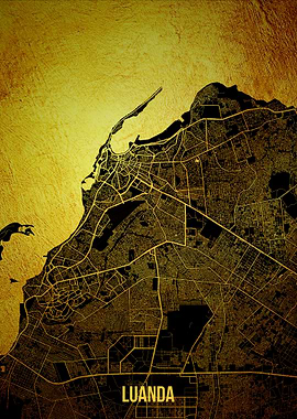 Luanda gold map