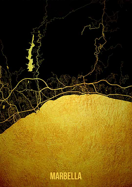Marbella gold map