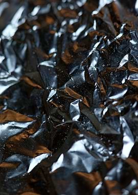 Alu folie trippy abstract