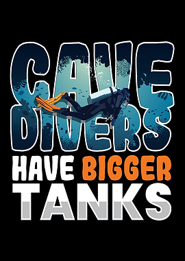 Cave Divers Bigger Tanks