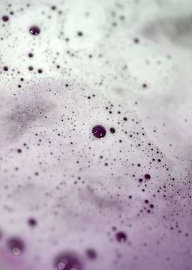 Colorful bubbles close up