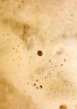 Colorful bubbles close up