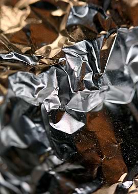 Alu folie trippy abstract