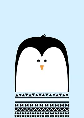 little penguin portrait