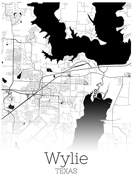 Wylie Texas city map
