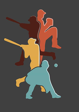 Baseball Retro Vintage