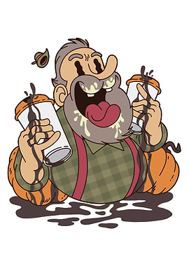 Crazy Coffee Pumpkin Dad