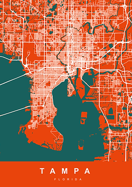 TAMPA Art Map Florida