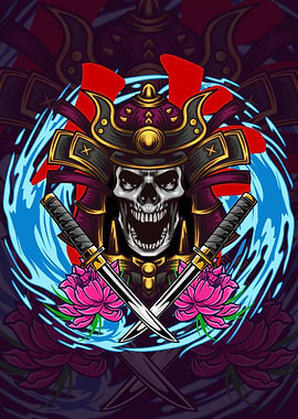 Samurai Skull