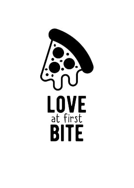 Pizza Love At First Bite