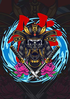 Samurai Skull