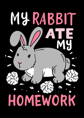 Rabbit Student Back to Sch