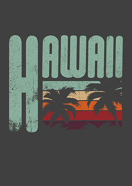 Vintage Tropical Hawaii
