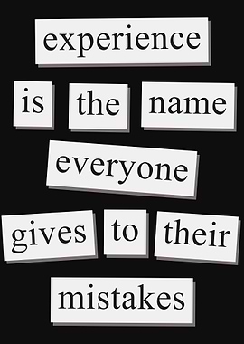 Experience Is The Name