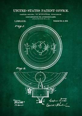 16 1912 Automobile Headli