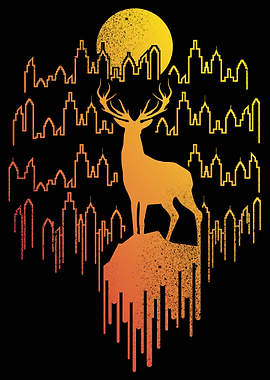 The Deer City Sunset