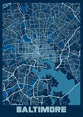 Baltimore Peace City Map