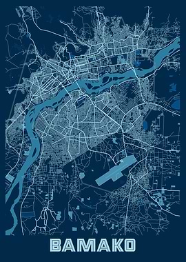 Bamako Peace City Map