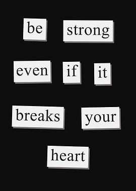 Be Strong Motivational