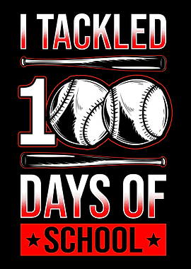 100 Days School Baseball