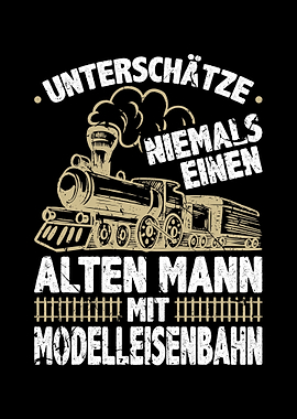 Mann Modelleisenbahn