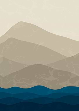 Sun and Mountain Art 3