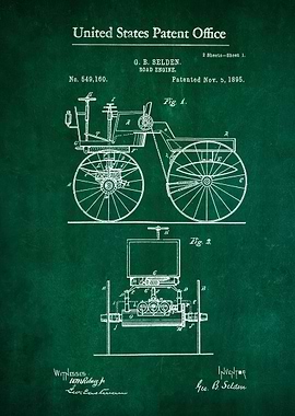 13 Road Engine Patent