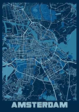 Amsterdam Peace City Map