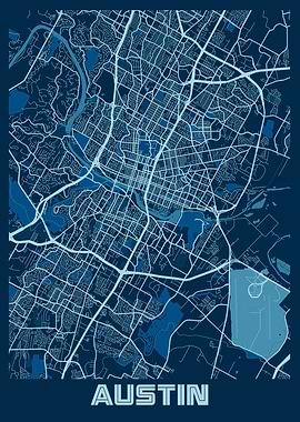 Austin Peace City Map