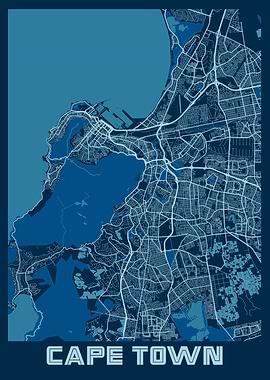 Cape Town Peace City Map