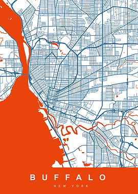 BUFFALO Art Map New York