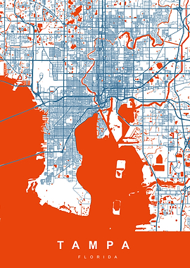 TAMPA Art Map Florida