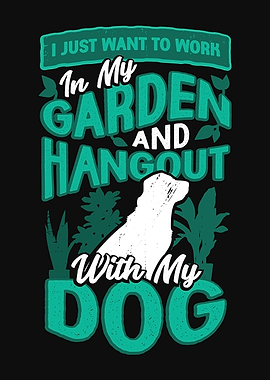 Gardening Dog Owner Design