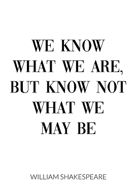 William Shakespeare Quote