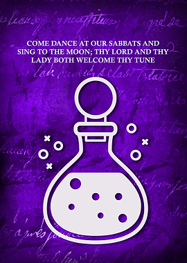 Wicca Wall Art Decor