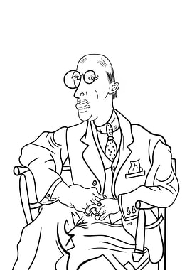 Stravinsky by Picasso