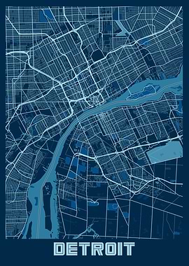 Detroit Peace City Map