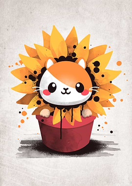 Sunflower hamster