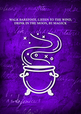 Wicca Wall Art Decor