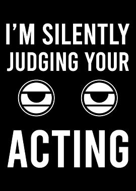 Judging Actor Professional