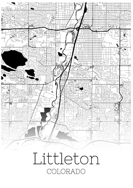 Littleton Colorado map