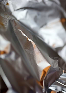 Alu folie trippy abstarct