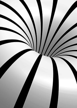 Optical Illusion Tube 3D