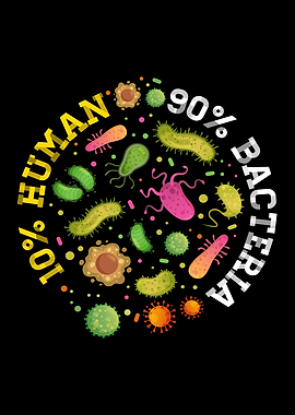 10 Human 90 Bacteria