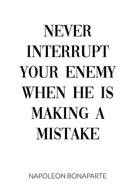 Napoleon Bonaparte Quote