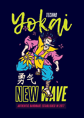 Futuristic Techno Yokai