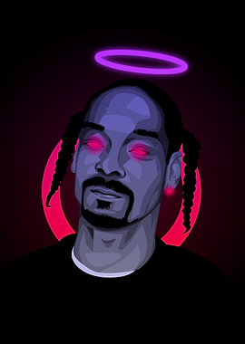 snoop dogg neonart